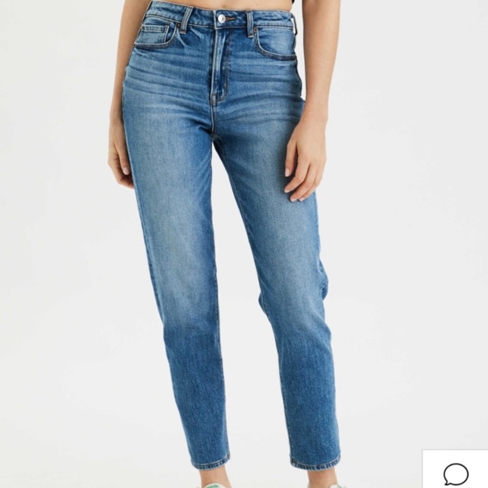 American Eagle mom jeans